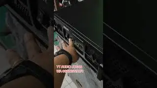 Testing sebelum di bawa pulang, Power Ashley PA 1600+