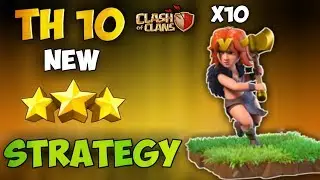 IMMORTAL QUEEN + VABO | Th10 New SUPER STRONG 3 Stars Attack Strategy | Clash Of Clans