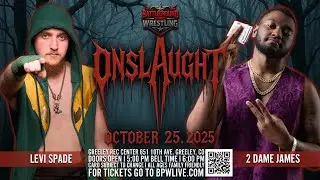 Levi Spade Vs 2 Dame James(Battleground Pro Wrestling, Rocky Mountain Pro, Limitless Wrestling) 