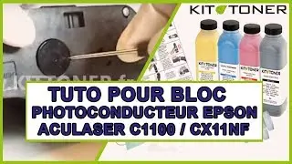 R&eacute;initialisation du bloc photoconducteur Epson Aculaser C1100/CX11NF