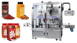 High Speed Spice Powder Bottle Filling Machine