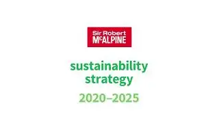 Sustainability Strategy 2020-2025 | Sir Robert McAlpine