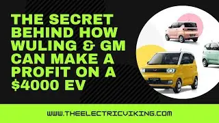 The secret behind how Wuling & GM can make a profit on a $4000 EV