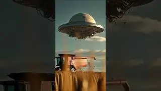 UFO Over Farmland😱#shorts