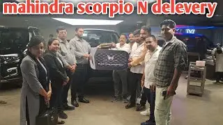 New Mahindra Scorpio N Delivery in Lucknow | Dream Car Moment 😍 | 2025 Scorpio N Vlog