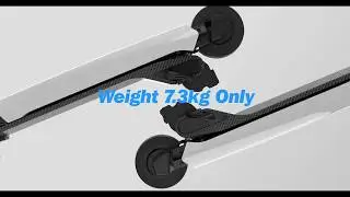 FlowDot X: The 1st Self-Balance Carbon Fiber E-Scooter 7.3KG Only！