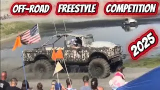 Army Truck VS $5,000 Freestyle Mud Bog Competition 2025!