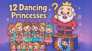 12 Dancing Princesses: A Magical Tale About Honesty and Courage ✨👑💛 | Bedtime Stories