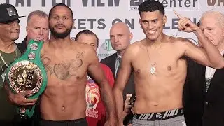 DAVID BENAVIDEZ VS ANTHONY DIRRELL &bull; FULL FIGHT WEIGH IN & FACE OFF VIDEO