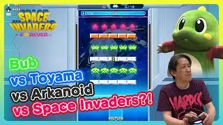 Space Invaders Forever: You are DUALSHOCK?! With Arkanoid vs Invaders