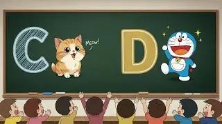 Doraemon and Friends Fun Day at School | Learning ABC with Doraemon 🏫📚