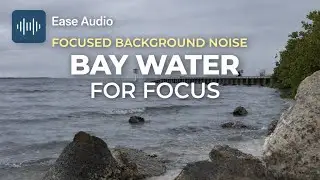 Bay Water For Focus | Calm Coastal Background Noise for Deep Work & Studying