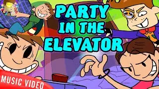 Party In The Elevator 🎵 ANIMATED FV Family Music Video