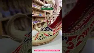 Men&rsquo;s tille vala khussa | #punjabijutti #kurtapajama #sohanjutti