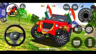 Modified Mahindra Thar😈Games:Indian Red Thar (Gadi Wala Games) Car Game Android Game - #2026