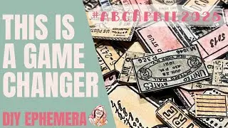 H is for Handmade Ephemera ✂️🧾 | Custom Labels, Tickets & More! 🏷️🎨 #abcapril2025