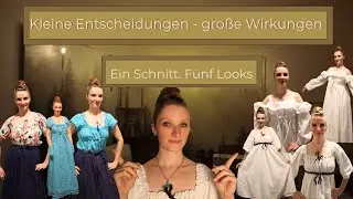 Ein Schnitt, viele Welten:Wie kleine Änderungen die ganze Wirkung eines Kleides formen + Kursupdate!