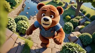 One Teddy Bear Rides a Bike | Nursery Rhymes for Kids | Baby Songs and Preschool Learning