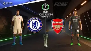 FC 25 - Chelsea vs Arsenal | UEFA Conference League Final | Saka vs Sterling epic battle