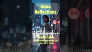 【Chill Pop】Glass Reflections &ndash; Soft City Glow & Chill Pop #Shorts #relaxmusic #music #urbanchill