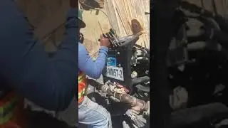 Wagon Drill in Action | Concrete Foundation Hammer Drilling 💥 #constructionequipment