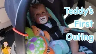 Reborn Baby Teddy's First Outing! | Kelli Maple