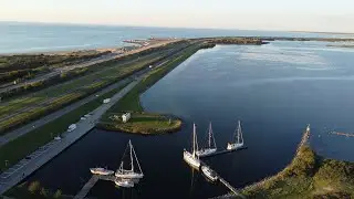Sailing on Grevelingenmeer, The Netherlands