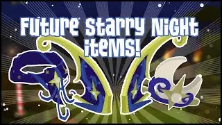 Future Unreleased Starry Night Items - Animal Jam