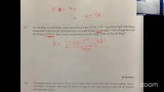 Unit 2 Physics Millikan oil drop