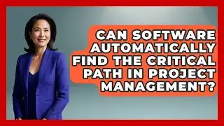 Can Software Automatically Find the Critical Path in Project Management?