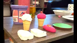 Fun Slime Ice Cream Cups 🍦and created idea...
