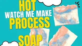 Tired of Waiting for Cold Process Soap to Saponify? Watch me Make Hot Process Soap From Scratch