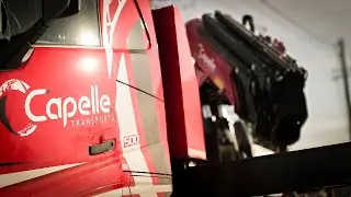 Capelle Transports dévoile son bras de grue FASSI 175T – Volvo Trucks en action !