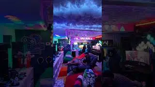 GAMER PARADISE 😎❤️&zwj;🔥 #shorts #setup #gameroom #setupgamer #videogames #gamers