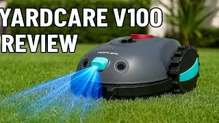 YARDCARE V100 Robotic Lawn Mower Review | Smart Wireless Mower with Visual Navigation