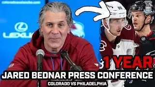 Jared Bednar on 1 Year Anniversary of Mikko Trade, Injury News, & More Before Game vs Flyers