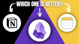Obsidian vs Notion vs Apple Notes – Best Note-Taking App for You?