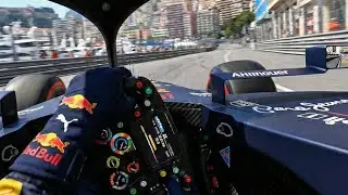 MAX VERSTAPPEN Monaco Hot Lap | Helmet Cam POV 🏎️💨