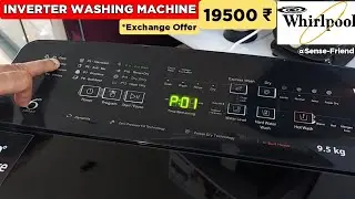 WHIRLPOOL 360° Bloom Wash Washing Machine 9.5 KG Full Demo | Inverter Technology Washing Machine