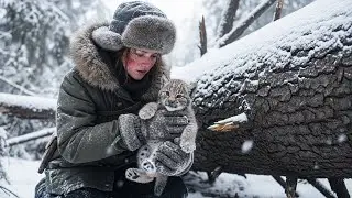 Она спасла рысь год назад. Теперь та вернулась, чтобы показать ей свою семью.