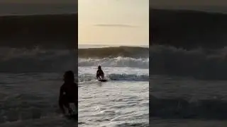 Perfect Waves In Ocean City MD! #behappy #surf #ocmd #summer