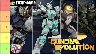 THE BEST Gundam Evolution Classes Meta Tierlist / strongest Mobile Suits with EVERY ABILITY Gameplay
