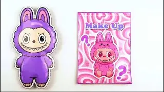 Pop tHe Bubble💫 Labubu 💞 Paper Doll Dress Up & DIY | @EmCria&ccedil;&atilde;o22