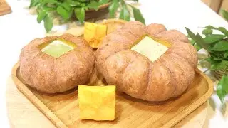 Pumpkin Coconut Custard Dessert-Pandan Pumpkin Custard-Pumpkin Dessert