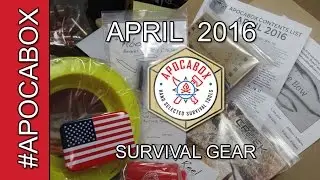 APOCABOX  SURVIVAL GEAR  APRIL  2016