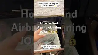 How to get Airbnb Cleaning Jobs 💰#airbnbcleaning #cleantok #cleaningbusiness #airbnbtips #turno