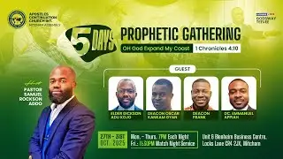 5 DAYS PROPHETIC GATHERING !!! (DAY ONE) //PASTOR SAMUEL ROCKSON ADDO //REVIVAL// GODSWAY TV