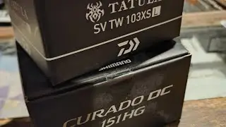 Shimano Curado DC Vs Daiwa Tatula TW SV. (please sub if you enjoyed the vs)