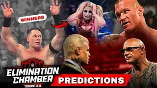 🇨🇦 wwe elimination chamber 2025 - All winners predictions & Odd winners