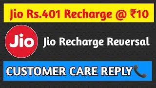 JIO 401 RECHARGE REVERSE